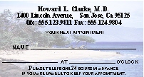 SMC 1 appointment business card